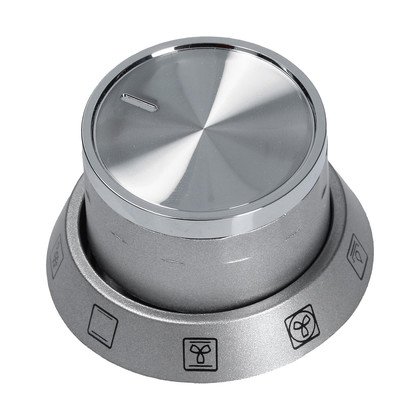 Pokrętło funkcji do kuchni i piekarnika Beko / Grundig / Arcelik srebrne 250316464