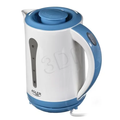 Czajnik elektryczny Adler AD 1244 2,5 l 2200 W biało-niebieski