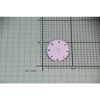 Pokrętło termostatu Amica (1018418)