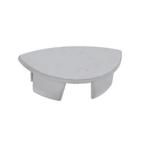 Elementy szklane i plastikowe lo Zaślepka uchwytu drzwi do urządzenia chłodniczego Electrolux / AEG owalna 35 x 19 mm 2634012054