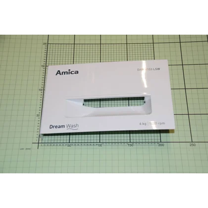 Osłona pojemnika na detergenty do pralki Amica DAW6103LSW 1040384