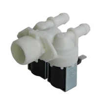 Elementy elektryczne do pralek r Elektrozawór dopływu wody do pralki Whirlpool / Indesit / Ariston / Hotpoint 2-drożny 180° 481202308055 C00326661