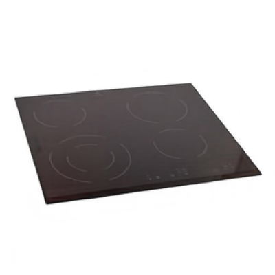 Szkło płyty kuchennej Electrolux / AEG czarne 590 x 520 mm
