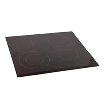 Płyty szklane Szkło płyty kuchennej Electrolux / AEG czarne 590 x 520 mm