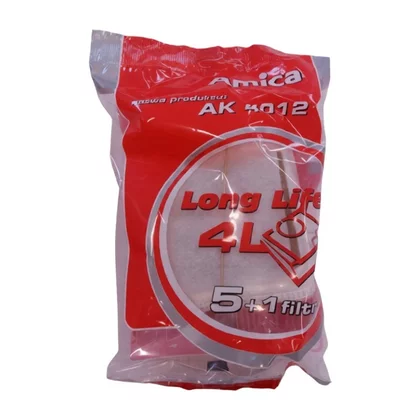 Worki do odkurzacza Amica AK 4012 Bag Long Life 4 l 5 szt. + filtr 1190054