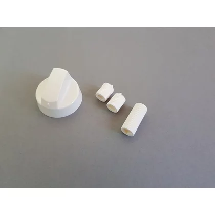 Pokrętło uniwersalne do piekarnika i kuchenki białe 6-8 mm 216038