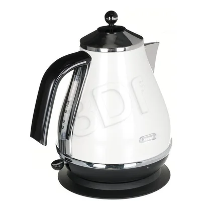 Czajnik elektryczny DeLonghi Icona KBO 2001.W 1,7 l 2000 W biało-czarny