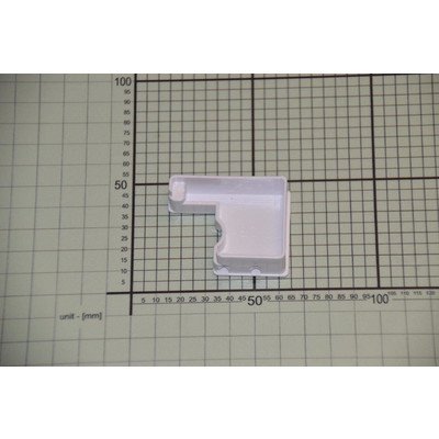 Narożnik prowadnicy prawy biały (1037559)