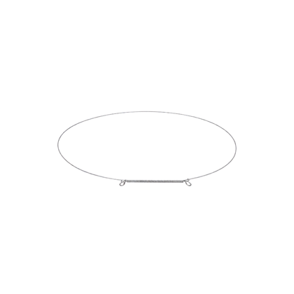 Tylna obejma fartucha do pralki Whirlpool 481249218028 C00312650