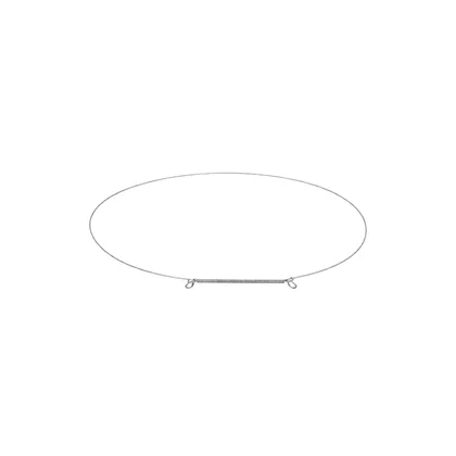 Tylna obejma fartucha do pralki Whirlpool 481249218028 C00312650