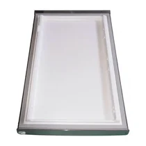 Drzwi chłodziarki do chłodziarko-zamrażarki Amica inox 1037908