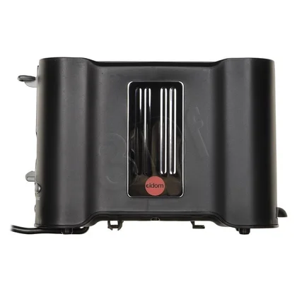 Toster Eldom TO18 DUO 850 W czarno-srebrny