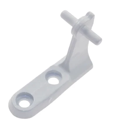 Zawias środkowy drzwi lodówki Ariston / Indesit / Hotpoint / Whirlpool biały z otworami 6,5 C00042671 482000026495