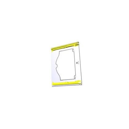 Zestaw szyby drzwi piekarnika Electrolux / AEG 594 x 466 mm