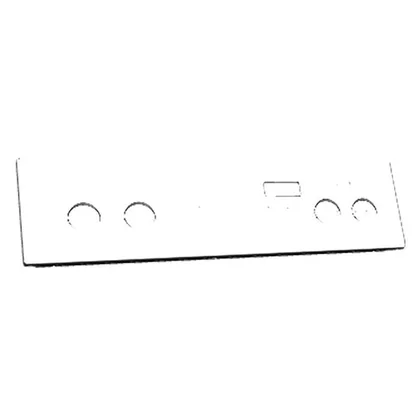 Elementy obudowy Panel obsługi do kuchenki Electrolux / AEG biały 50 cm 7K