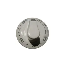 Pokrętło temperatury i 3 funkcji do kuchni Amica białe E611.00/09.2972.00 8017897