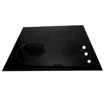 Szklana płyta grzejna do płyty ceramicznej i indukcyjnej Electrolux / AEG czarna 590 x 520 mm