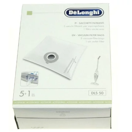 DELONGHI Worki do odkurzacza DeLonghi DLS50 5 sztuk z filtrem wylotowym 5519210281