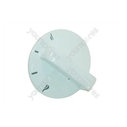 Pokrętło palnika gazowego do kuchenki Ariston / Indesit / Hotpoint / Whirlpool białe C00304668 488000304668
