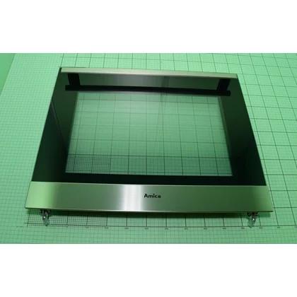 Elementy obudowy Drzwi kompletne do piekarnika Amica inox 9075646 1226SXSoAdS pl2-456-in"A"Ami(