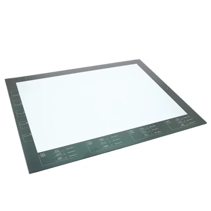 Szyba wewnętrzna drzwi piekarnika Electrolux / AEG z sitodrukiem 504 x 397 mm 3874994027