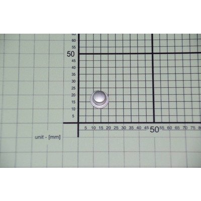 Przycisk kapturek kolor aluminium-mat (8016317)