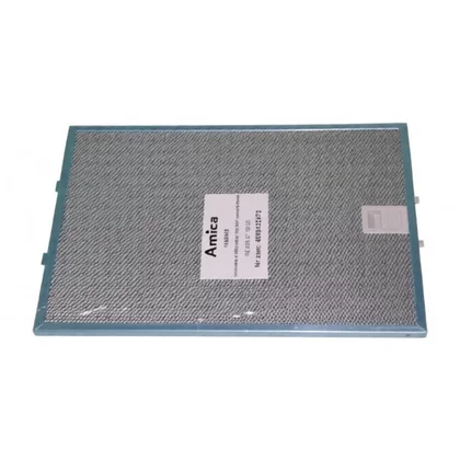 Filtry do okapów Amica Filtr przeciwtłuszczowy metalowy do okapu Amica 250 x 345 x 9 mm 1045485
