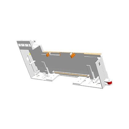 Pokrywa modułu sterującego górna do lodówki (2425226061)