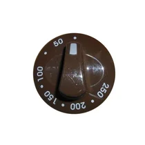 Pokrętło temperatury do piekarnika Amica brązowe 50-250°C 9046486