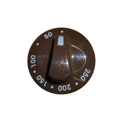 Pokrętło temperatury do piekarnika Amica brązowe 50-250°C 9046486