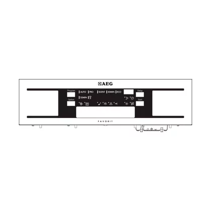 Przyciski i pokrętła do zmywarek Panel obsługi do zmywarki AEG / Electrolux nierdzewny