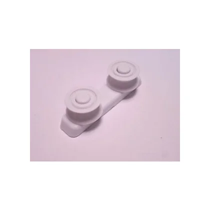 Tylna blokada prowadnicy górnego kosza do zmywarki Whirlpool 480140101547 C00311266