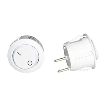 Wyłącznik kołyskowy do urządzeń elektrycznych 2-pinowy 250 V~ 6 A W.11.1 RS/059-35