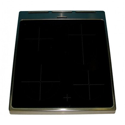 Części zamienne GORENJE Szkło płyty ceramicznej z ramką do kuchenki Gorenje / Hisense 323793