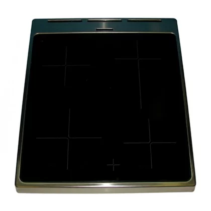 Części zamienne GORENJE Szkło płyty ceramicznej z ramką do kuchenki Gorenje / Hisense 323793