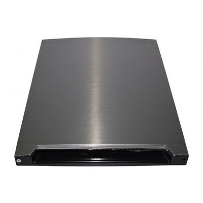Drzwi zamrażarki Amica inox ze zintegrowanym uchwytem