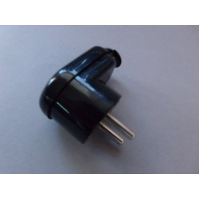 WTYCZKA KĄTOWA WT-16/ 16A UZIEM. CZARNA (25073)