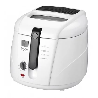 Frytkownica elektryczna Adler AD 4906 2,5 l 1,3 kg 1800 W biała