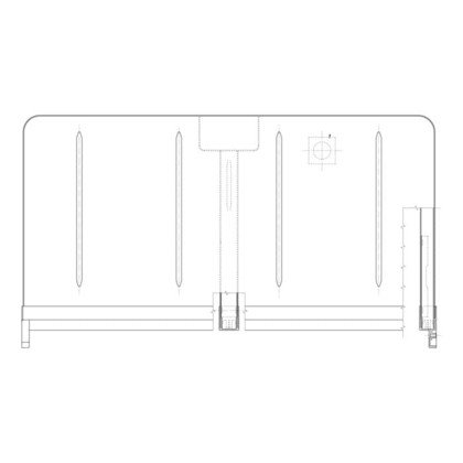 ściana podziałowa, komplet