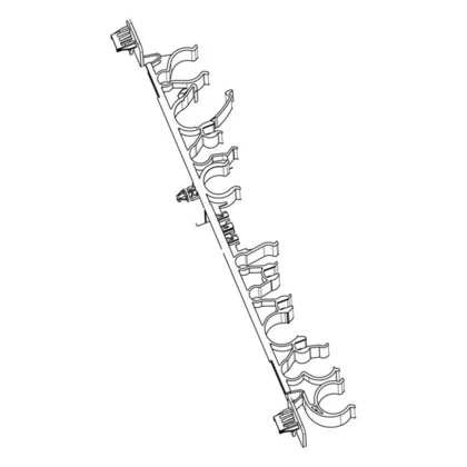 Długi tylny uchwyt węża do pralki Electrolux / AEG 1292404058