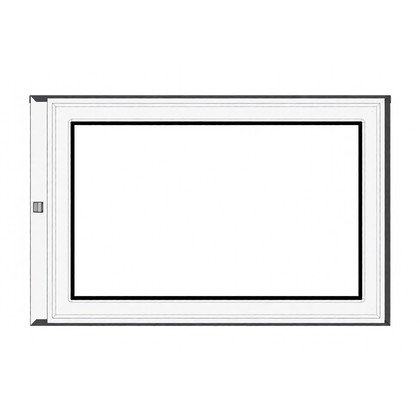 Drzwi szklane chłodziarki Electrolux / AEG nierdzewne 540 x 845 mm