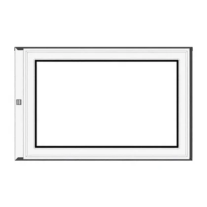 Drzwi szklane chłodziarki Electrolux / AEG nierdzewne 540 x 845 mm