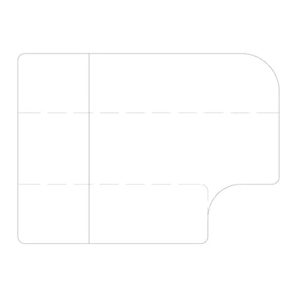 Wkładka panelu sterowania do lodówki Electrolux / AEG 2240093019