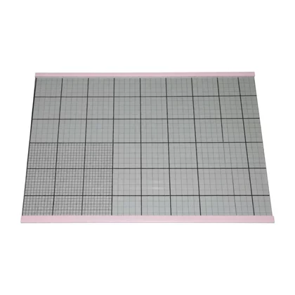 Półka szklana z białymi listwami do lodówki Amica 430 x 305 x 3 mm 1035344