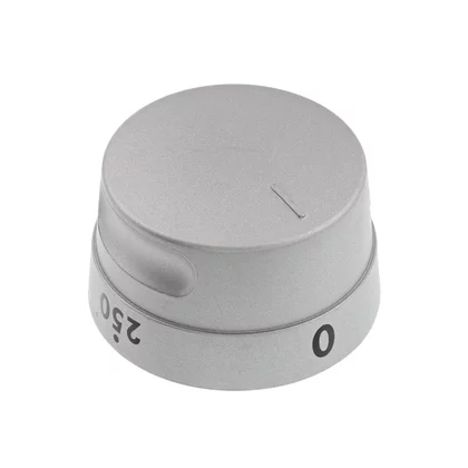 Pokrętło termostatu do piekarnika i płyty grzejnej Electrolux / AEG nierdzewne 0-250°C