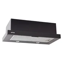 Okap teleskopowy do zabudowy Gorenje DKF 2 600 MSB czarny 60 cm