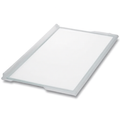 Półki na plastikowe i druciane r Półka szklana z ramką do lodówki Whirlpool 620 x 325 mm 481245088008 C00340354