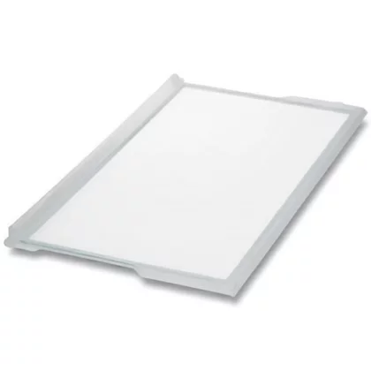 Półki na plastikowe i druciane r Półka szklana z ramką do lodówki Whirlpool 620 x 325 mm 481245088008 C00340354