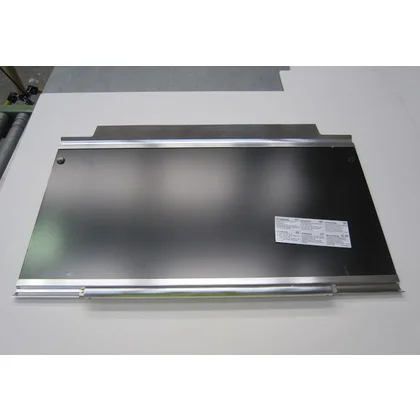 Elementy obudowy Czarna nakrywa kuchni do płyty Indesit / Whirlpool C00270695 482000052606