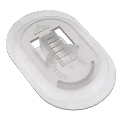Zaślepka obudowy do pralki Whirlpool / Indesit / Ariston / Hotpoint transparentna 481232148004 C00343009 481246668545 C00330912